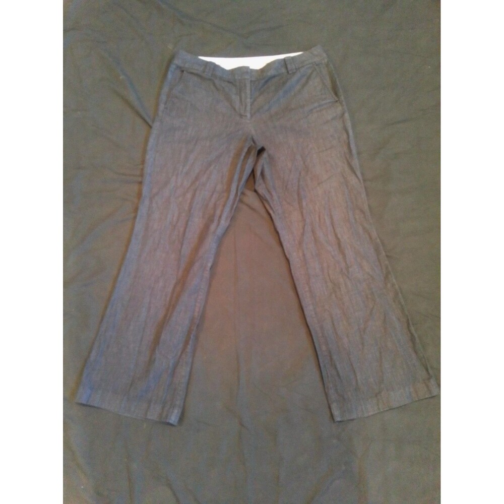 Ann Taylor Loft Julie Woman's Black Bootcut Dress Pants Size 12